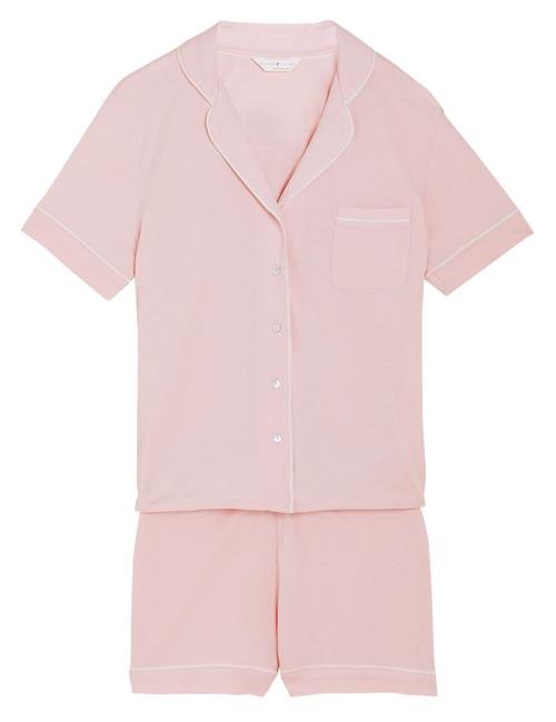 Pembe Cool Comfort™ Kısa Kollu Pijama Takımı