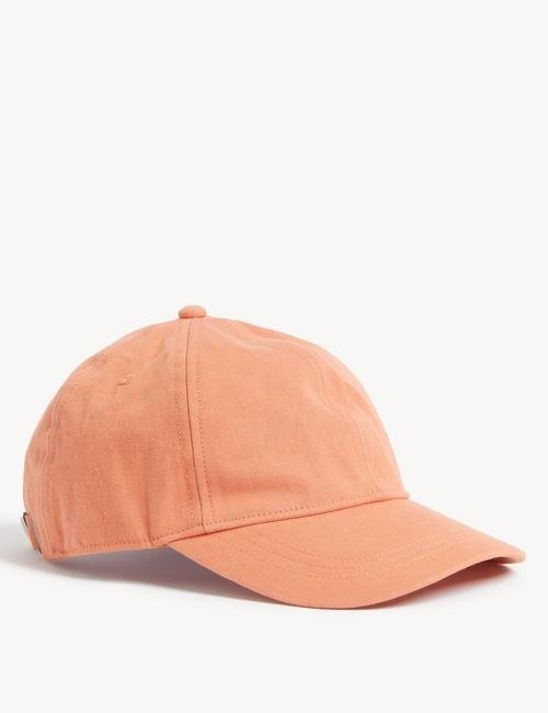 Turuncu Saf Pamuklu Sun Smart Şapka