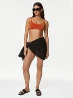 Kadın Kahverengi Sim Detaylı Destekli Bikini Üstü