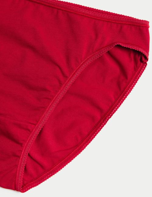 Pembe Mix 5'li Cotton Lycra® High Leg Külot Seti