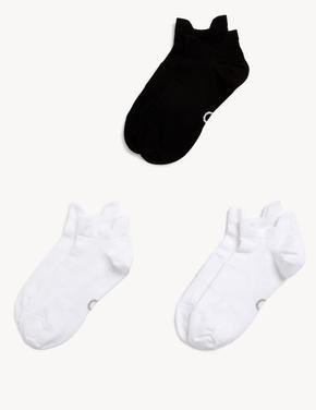 Kadın Beyaz 3'lü Freshfeet™ Spor Çorabı Seti