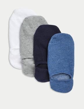 Erkek Mavi 4'lü Cool&Fresh™ Spor Çorabı Seti