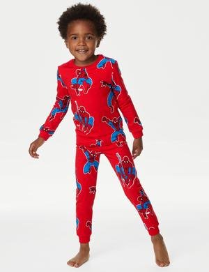 Spider-Man™ Uzun Kollu Pijama Takımı (2-7 Yaş)