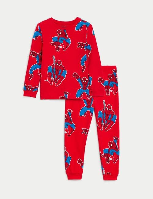 Kırmızı Spider-Man™ Uzun Kollu Pijama Takımı (2-7 Yaş)
