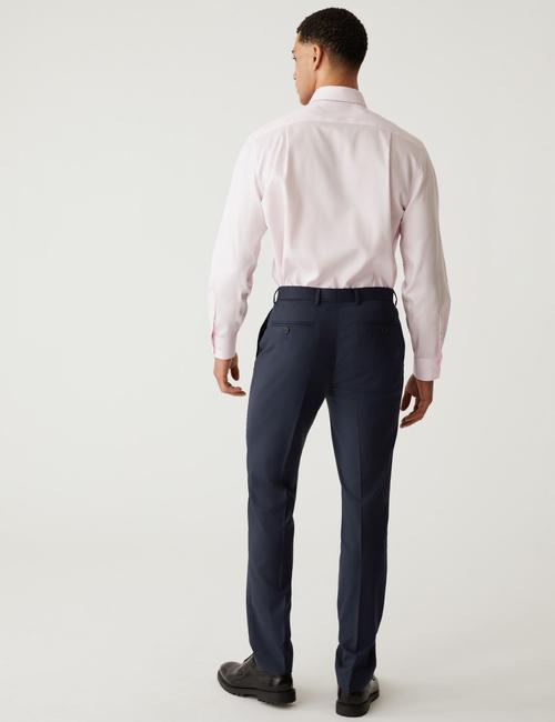 Lacivert Slim Fit Klasik Pantolon