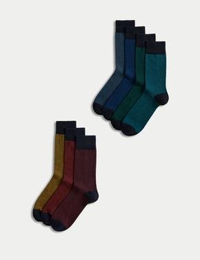 Erkek Multi Renk 7'li Cool & Fresh™ Çorap Seti