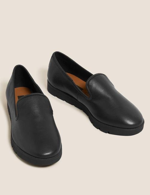 Siyah Regular Fit Klasik Deri Ayakkabı