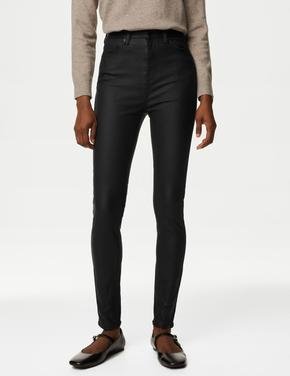 Kadın Siyah Ivy Yüksek Bel Skinny Jean Pantolon