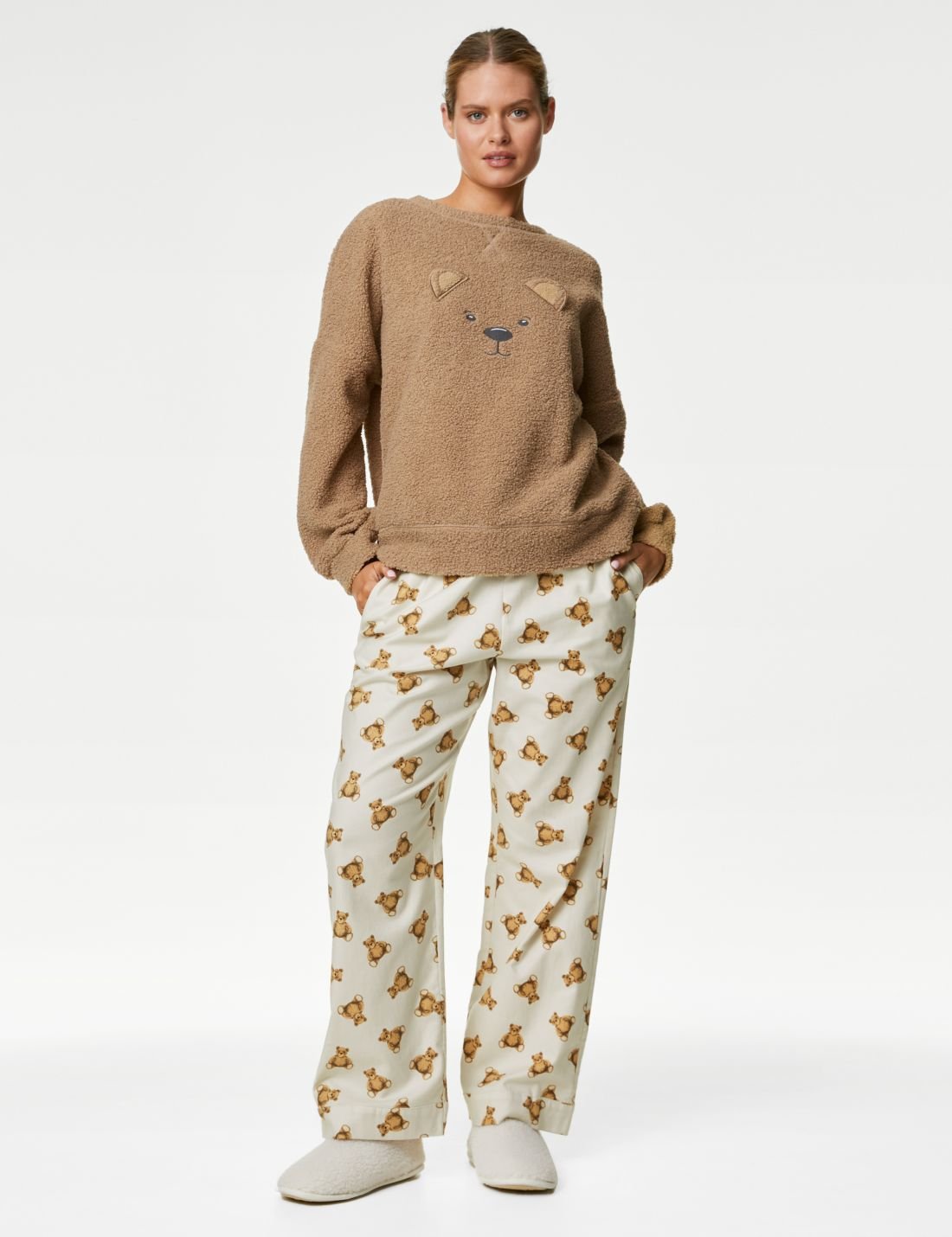 Spencer Bear™ Uzun Kollu Pijama Takımı