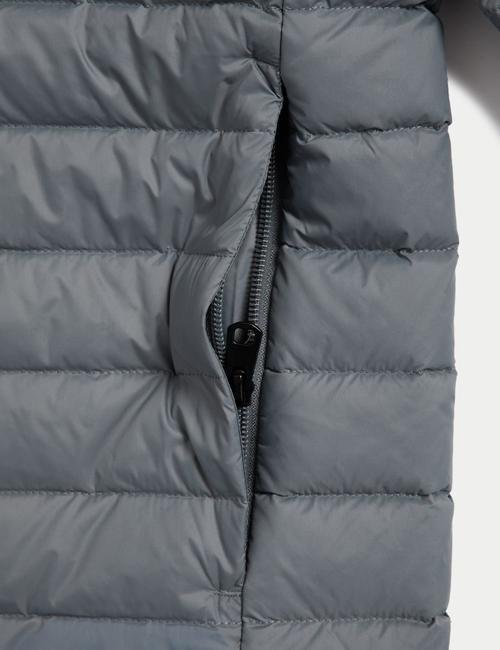 Gri Stormwear™ Feather and Down Puffer Şişme Mont