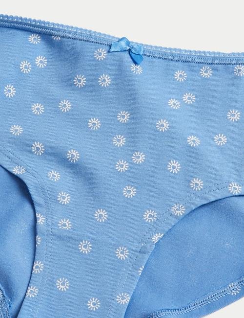 Mavi 5'li Cotton Lycra® Short Külot Seti
