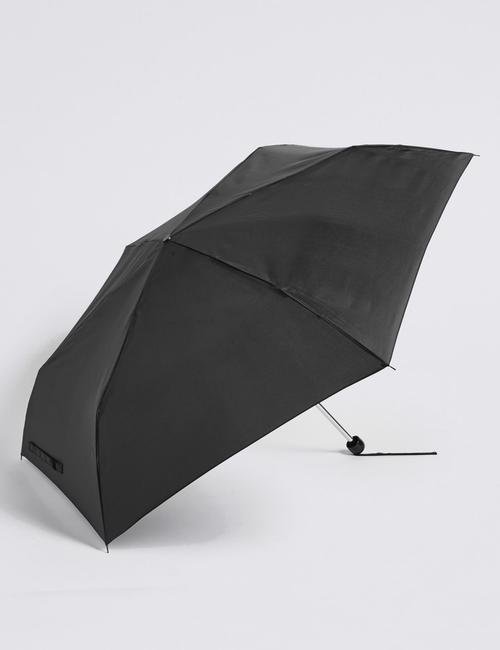 Siyah Parlak Kompakt Şemsiye