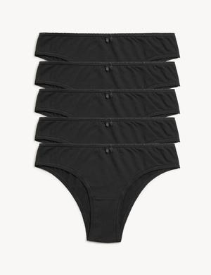 5'li Cotton Lycra® Brazilian Külot Seti