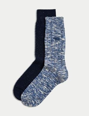 2'li Örme Çorap Seti