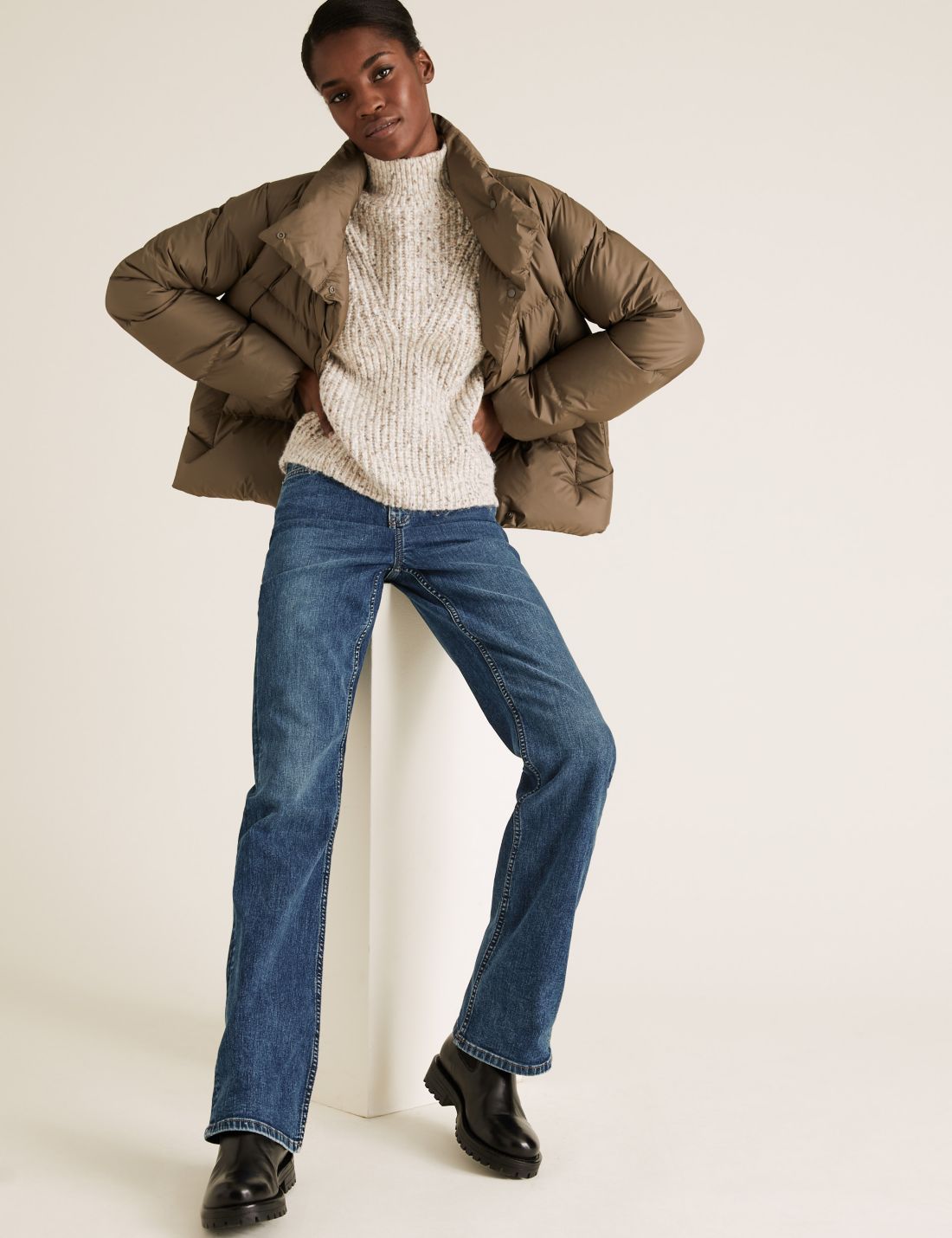 Bootcut Streç Jean Pantolon