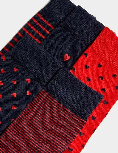 Kırmızı 5'li Cool & Fresh™ Çorap Seti