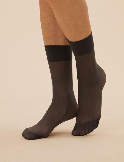 Siyah 4'lü 10 Denye Pantolon Çorabı Seti