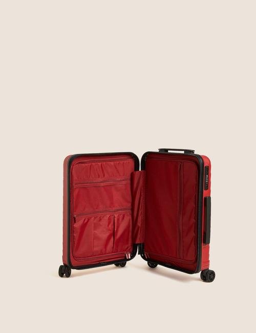 Kırmızı Oslo Tekerlekli Kabin Boy Valiz