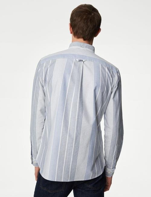 Mavi Regular Fit Uzun Kollu Oxford Gömlek
