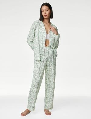Cool Comfort™ Uzun Kollu Pijama Takımı