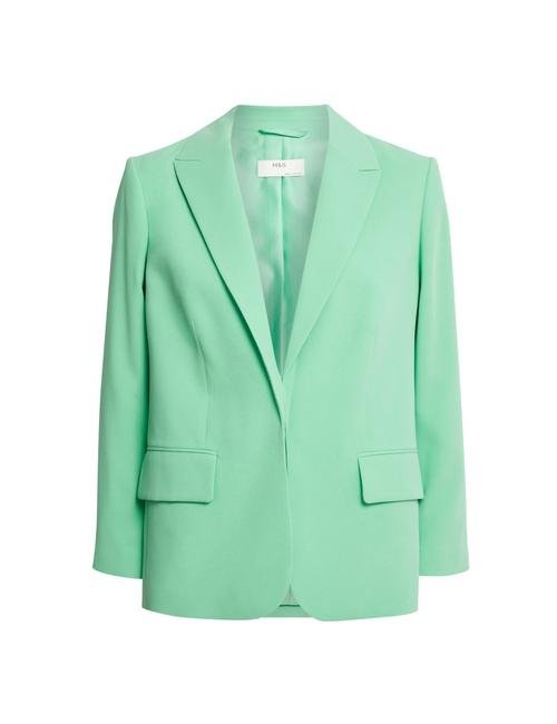 Yeşil Relaxed Fit Blazer Ceket