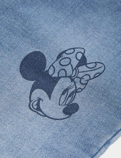 Mavi Regular Fit Minnie Mouse:trade_mark: Jean Pantolon (2-7 Yaş)