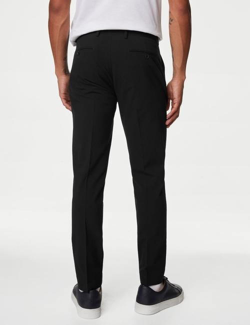 Siyah Tailored Fit 360 Flex:trade_mark: Pantolon