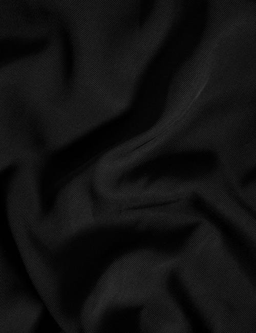 Siyah Regular Fit Midi Elbise