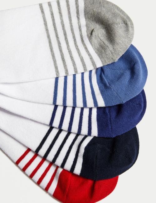 Multi Renk 5'li Cool & Fresh:trade_mark: Spor Çorabı Seti