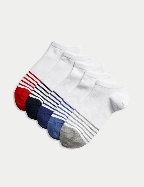 Multi Renk 5'li Cool & Fresh:trade_mark: Spor Çorabı Seti