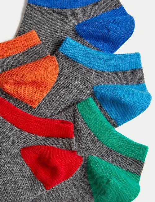 Gri 5'li Cool & Fresh:trade_mark: Spor Çorabı Seti