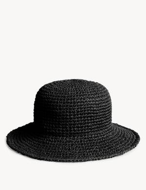 Hasır Bucket Şapka