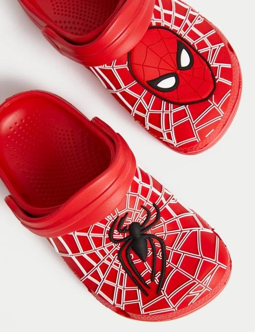 Kırmızı Regular Fit Spider-Man:trade_mark: Terlik