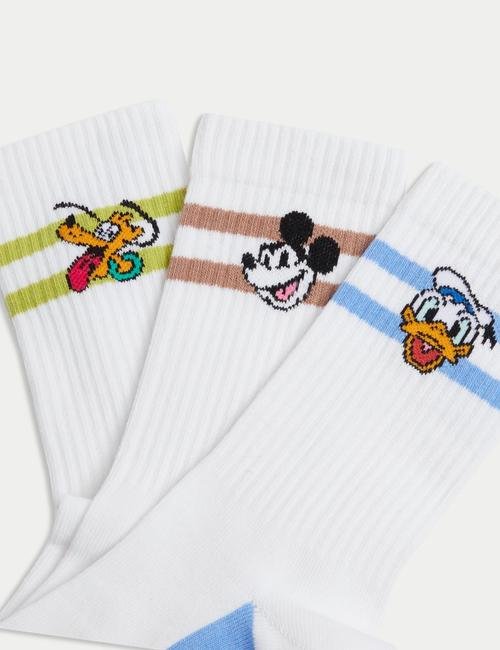 Multi Renk 3'lü Disney™ Çorap