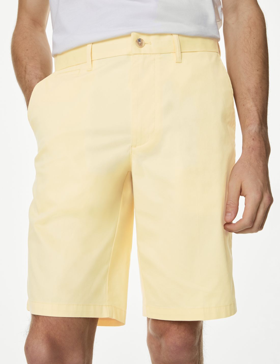 Regular Fit Chino Şort_2