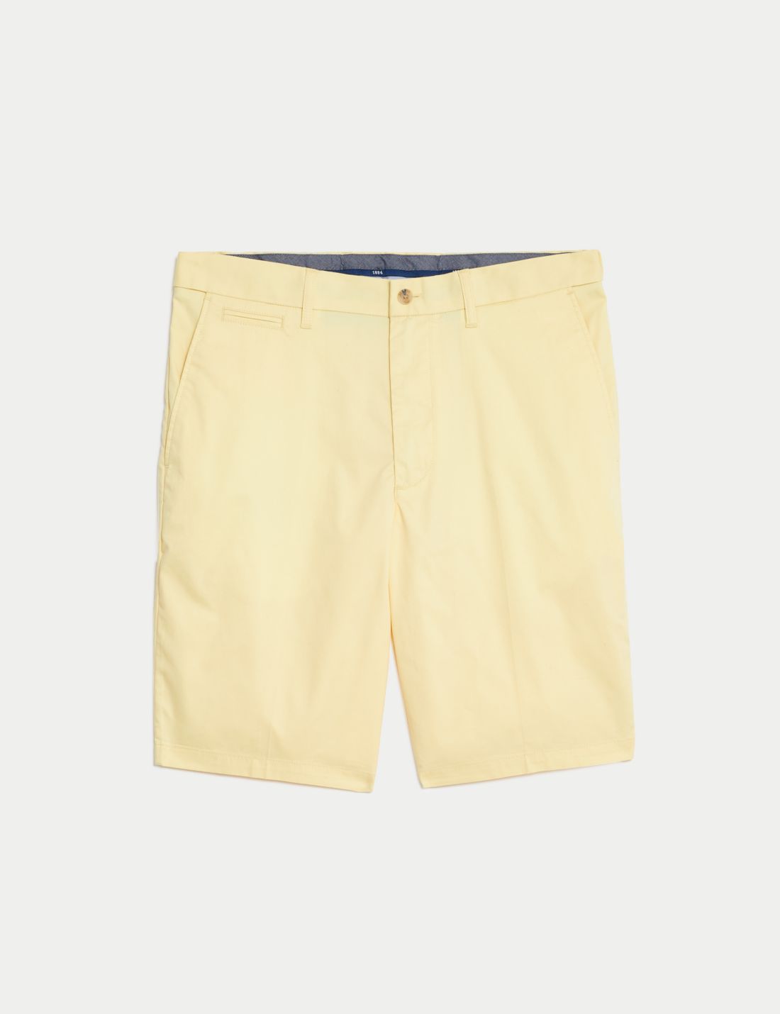 Regular Fit Chino Şort_5