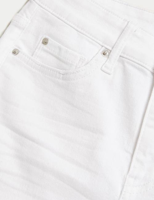 Beyaz Skinny Fit Jean Pantolon