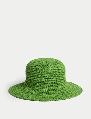 Hasır Bucket Şapka