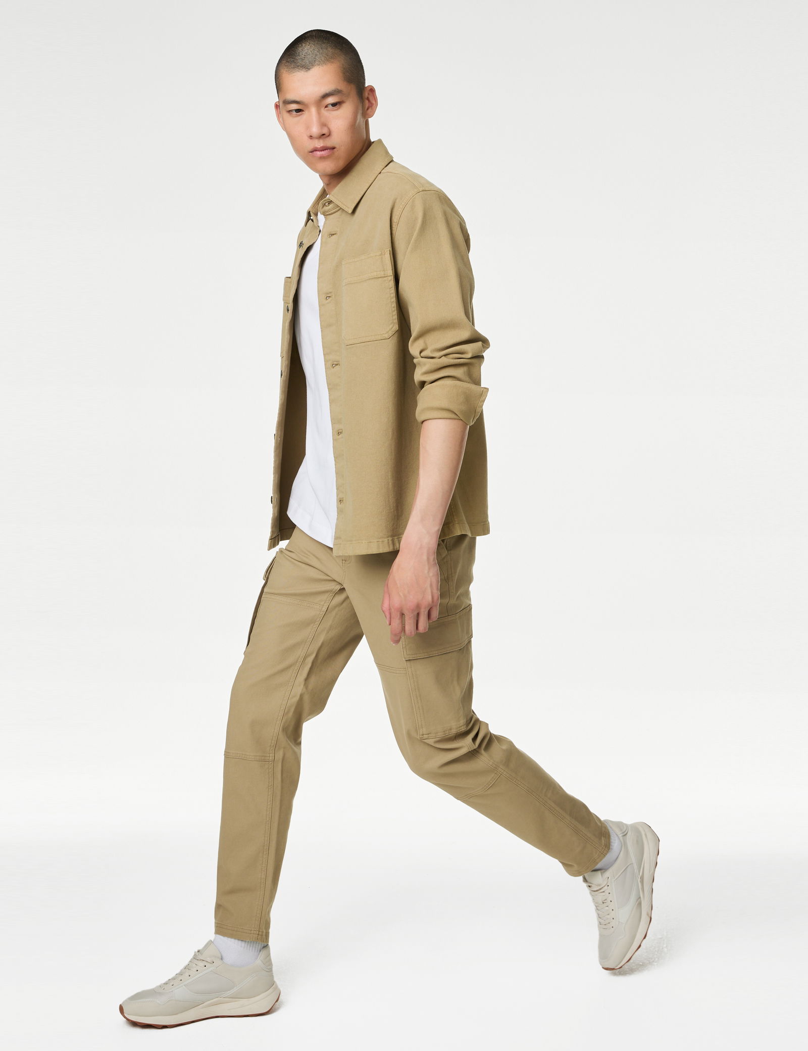 Tapered Fit Kargo Pantolon_1