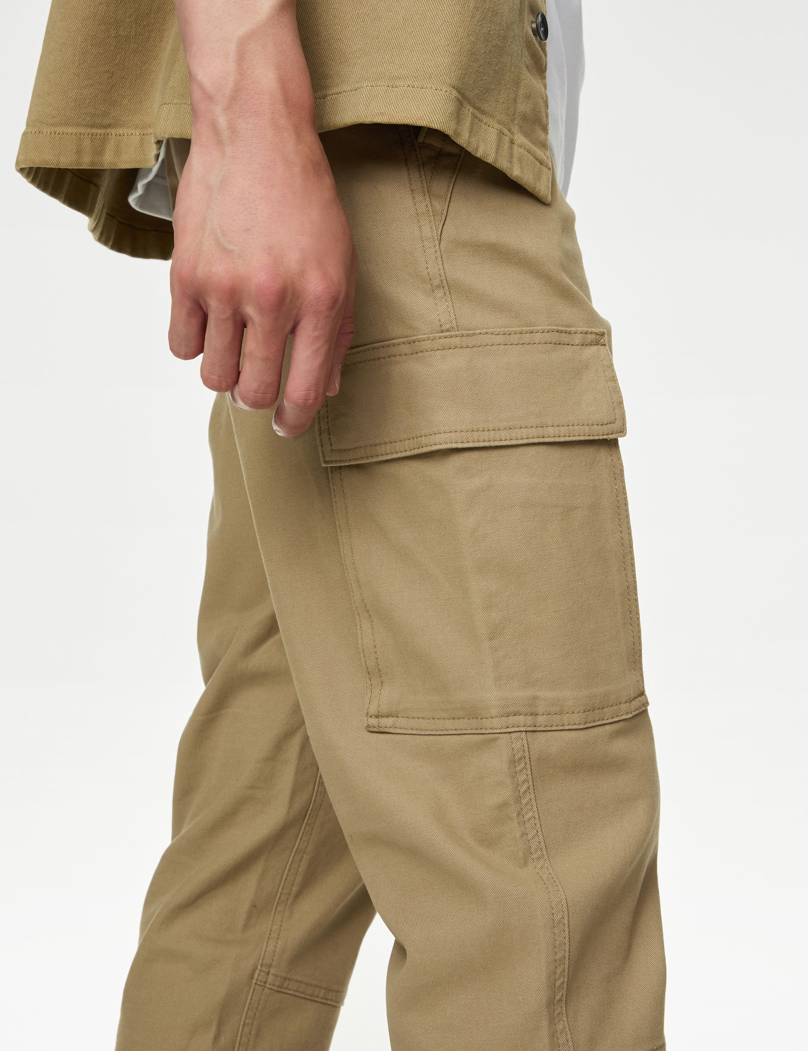 Tapered Fit Kargo Pantolon_3