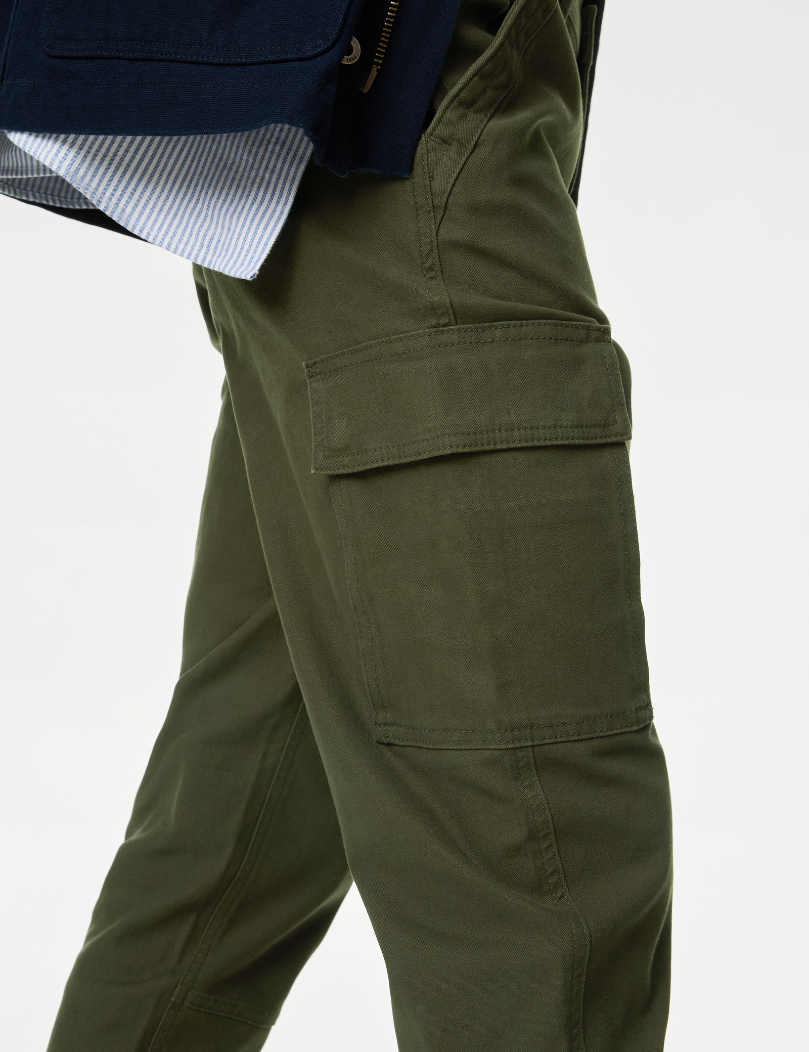 Tapered Fit Kargo Pantolon_3