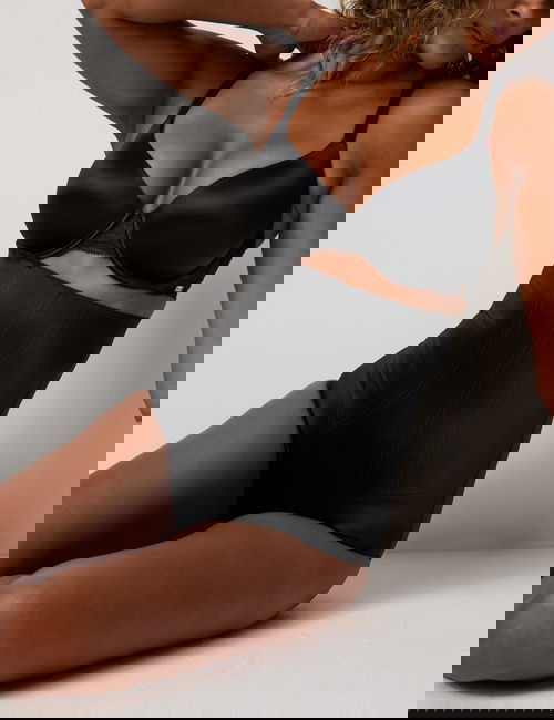 Siyah Yüksek Bel ContourWear Korse