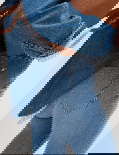 Mavi Magic Shaping Yüksek Bel Straight Leg Jean Pantolon