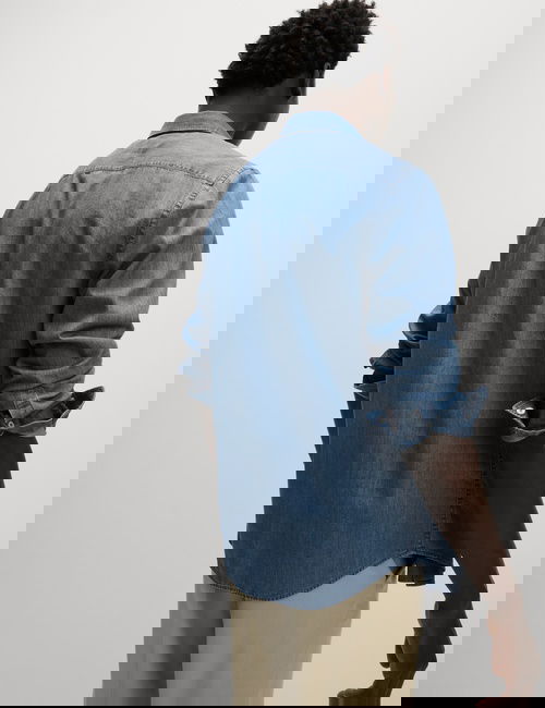 Mavi Regular Fit Uzun Kollu Denim Gömlek​