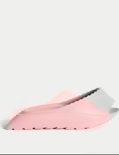 Pembe Çocuk Kalın Tabanlı Sliders Terlik – 1-6 Yaş