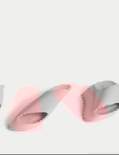 Pembe Çocuk Kalın Tabanlı Sliders Terlik – 1-6 Yaş