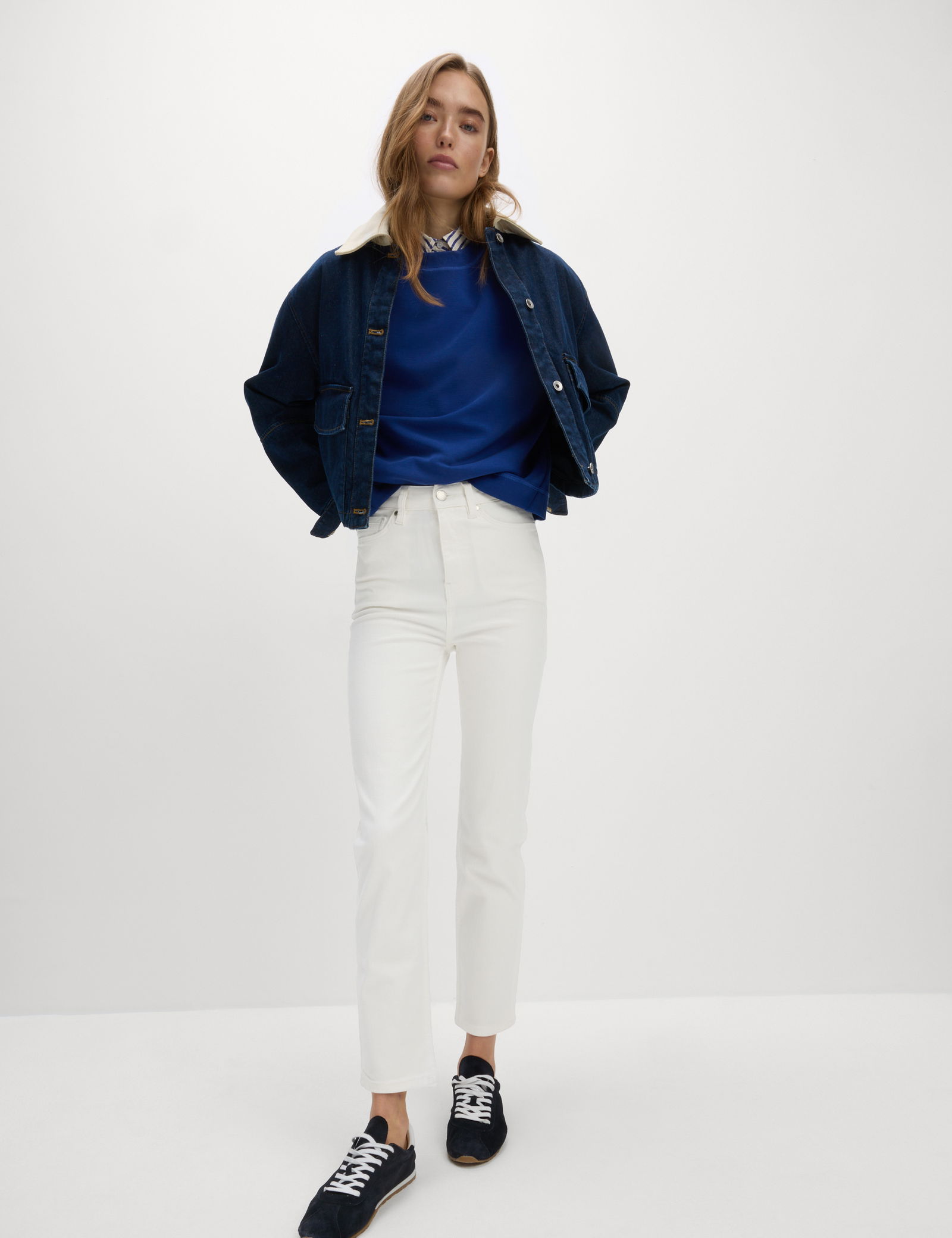 Harper Supersoft Yüksek Bel Jean Pantolon