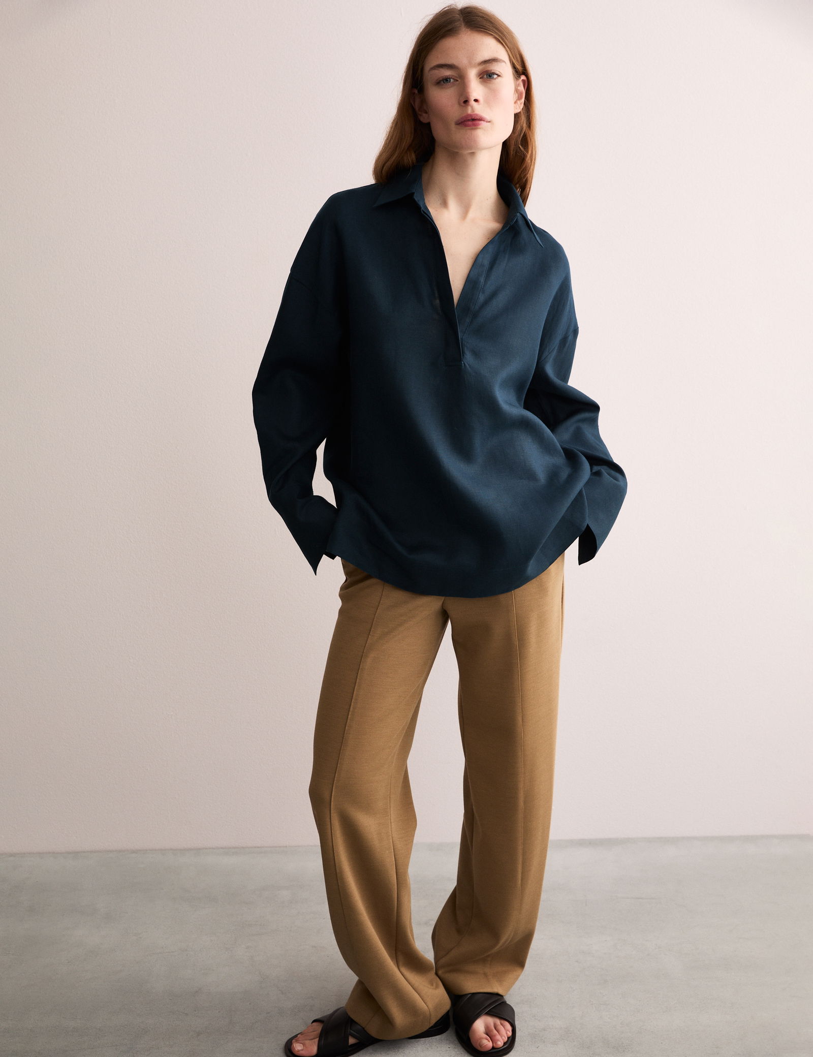 Saf Keten Tunik | Marks & Spencer