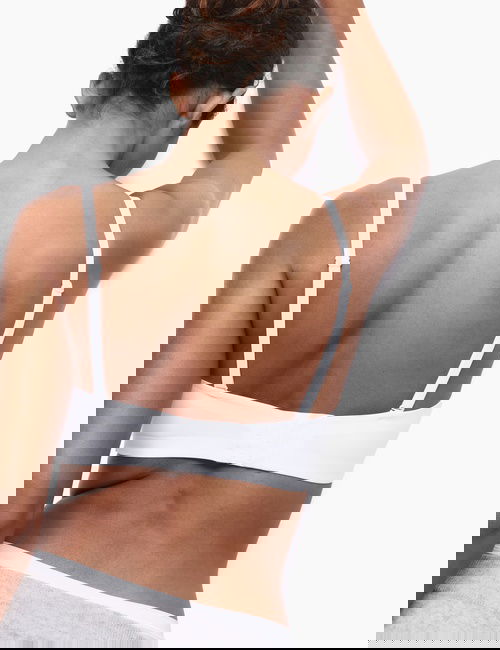 Beyaz Flexifit:trade_mark: Balenli Straplez Sütyen