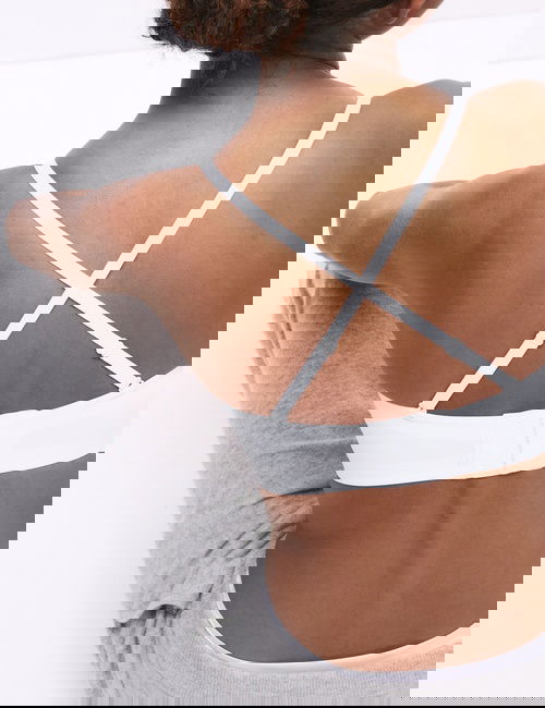 Beyaz Flexifit:trade_mark: Balenli Straplez Sütyen